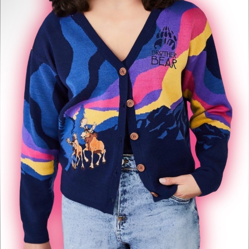 Disney Brother Bear Northern Light Cardigan (XSmall)